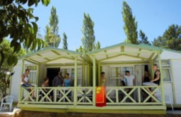 Accommodation - Chalet Double Jumélé  Standard 35M² - Flower Camping Les Cadenières