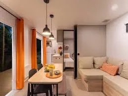 New // Mobil Home Premium 32 M2 2 Chambres Clim Tv Lave Vaisselle