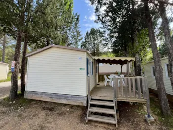 Location - Mobil-Home Standard Ideal 21M² 2 Chambres - Sans Clim - Flower Camping Les Cadenières