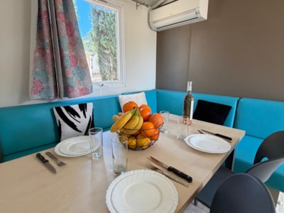 NEW // Mobil-home Premium 37m² 3 bedrooms Clim TV wifi dishwasher