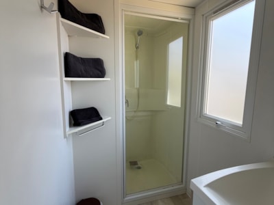 NEW // Mobil-home Premium 37m² 3 bedrooms Clim TV wifi dishwasher