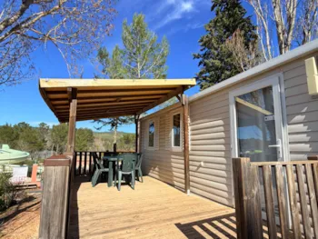 Location - Mobil-Home Confort 35M²/37M² 3 Chambres - Avec Clim - Flower Camping Les Cadenières