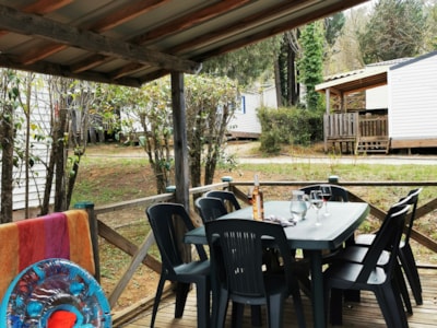 Mobile-home Confort 29m² 2 bedrooms - with air-conditioning
