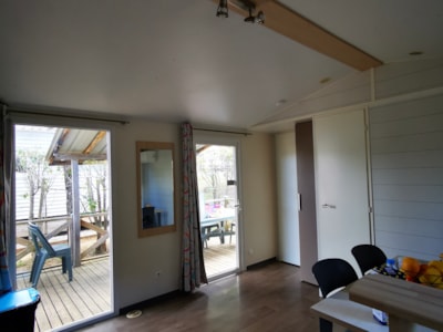 Mobile-home Confort 29m² 2 bedrooms - with air-conditioning