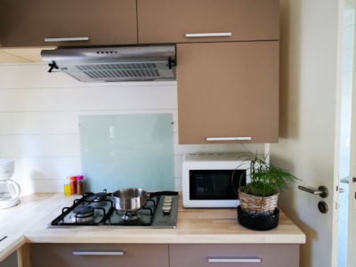 Mobile-home Confort 29m² 2 bedrooms - with air-conditioning