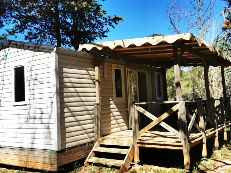 Mobile-home Confort 23m² 2 bedrooms - with air-conditioning