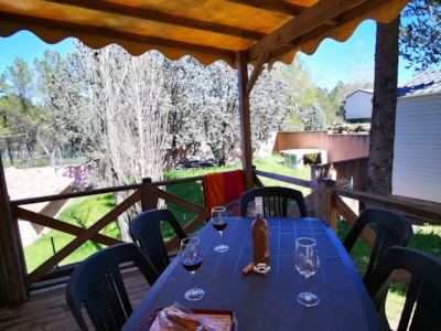 Mobile-home Confort 23m² 2 bedrooms - with air-conditioning