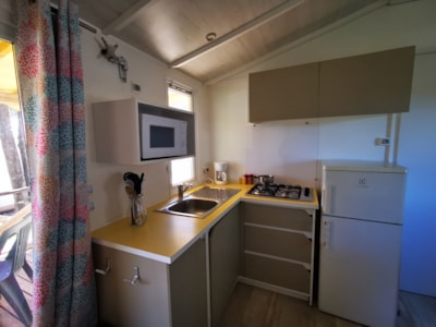 Mobile-home Confort 23m² 2 bedrooms - with air-conditioning