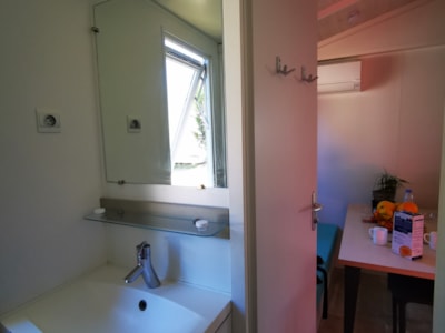 Mobile-home Confort 23m² 2 bedrooms - with air-conditioning