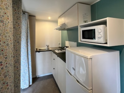 Mobile-home Confort 18m² 1 bedroom - with air-conditioning