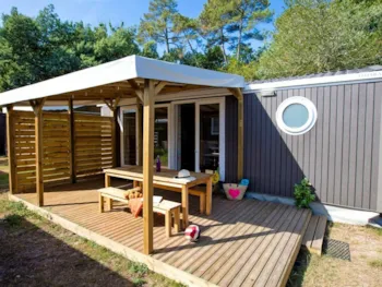 Mietunterkunft - Cottage Iris**** 2 Zimmer 1 Badezimmer - Klimaanlage - Camping Sandaya Maguide