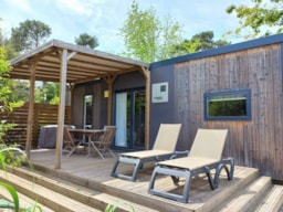 Mietunterkunft - Cottage Tiaré Marina Premium 2 Zimmer / 2 Badezimmer - Klimaanlage - Camping Sandaya Maguide