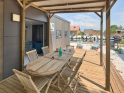 Mietunterkunft - Cottage Tiaré Marina Premium 3 Zimmer / 2 Badezimmer - Klimaanlage - Camping Sandaya Maguide