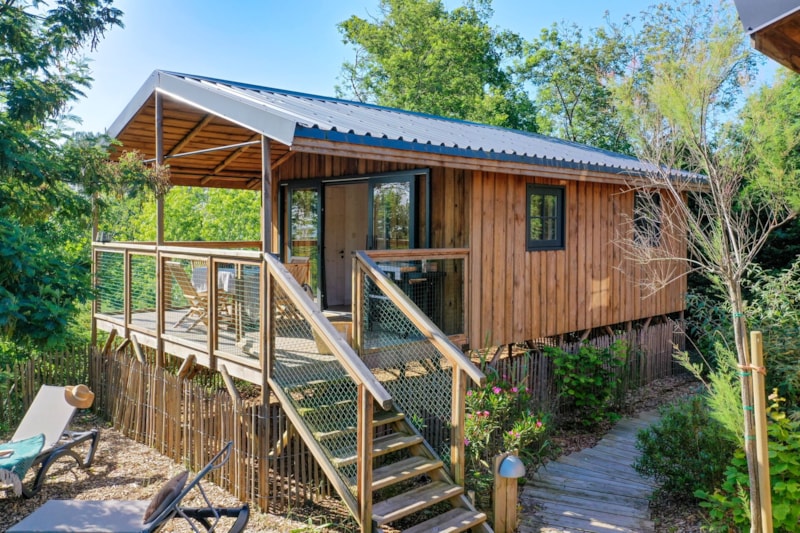Cabane Résinier PREMIUM 2 chambres 1 salle de bain - climatisée