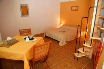 Mietunterkunft - Suite | 29M² | A/C | 2 Bedrooms | Non-Covered Terrace - - Camping Acqua e Sole
