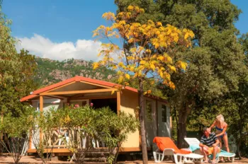 Mietunterkunft - Classic | 22M² | A/C | 2 Bedrooms | Built-In Terrace - - Camping Acqua e Sole