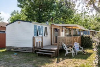 Mietunterkunft - Comfort Xl | 35M² | A/C | 2 Bedrooms | Balcony Terrace - - Camping Acqua e Sole