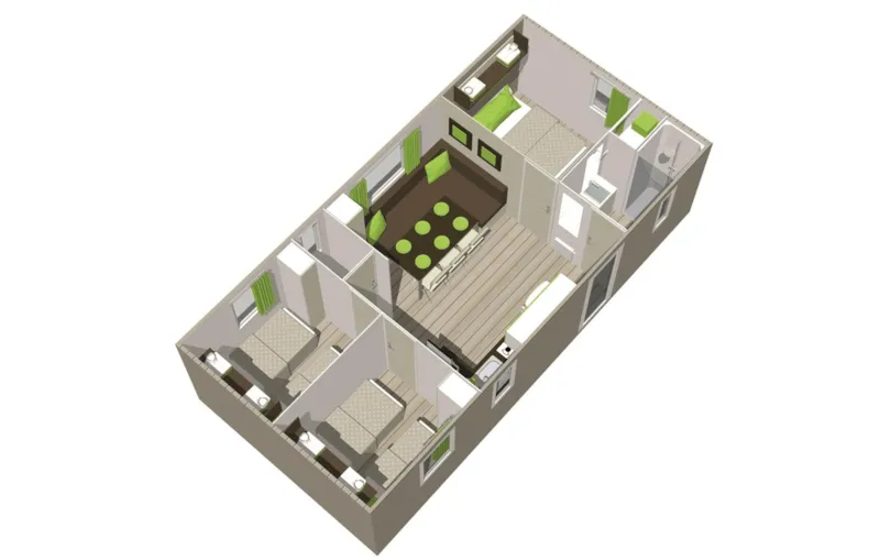 Cottage Evasion - 3 Chambres