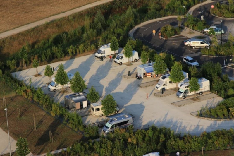 Emplacement Camping-Car avec électrcité
