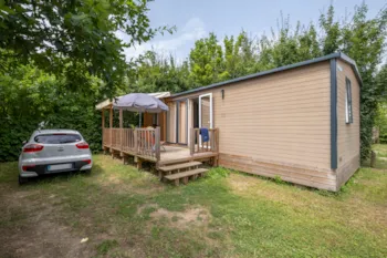 Mietunterkunft - Mobilheim Confort+ 3 Schlafzimmer Klim - Camping Bel Air Village Le Plan d’Eau
