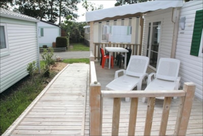 Mobile Home Privilège adapted to the people with reduced mobility (2 bedrooms) 32 m²