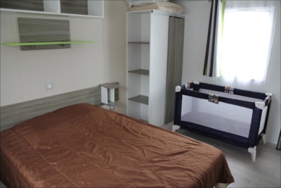 Mobile Home Privilège adapted to the people with reduced mobility (2 bedrooms) 32 m²