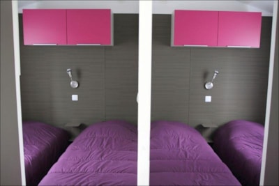 Mobile home Excellence (3 bedrooms) 32-34 m² + wooden terrace