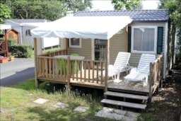 Huuraccommodatie(s) - Stacaravan Excellence (1 Kamers) 19M²  - New 2016 - Camping les Alouettes