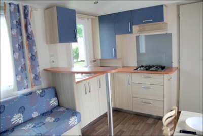 Mobile Home Economique (3 bedrooms) 32-35m² + wooden terrace