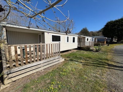 Mobile home Excellence (3 bedrooms) 32-34 m² + wooden terrace
