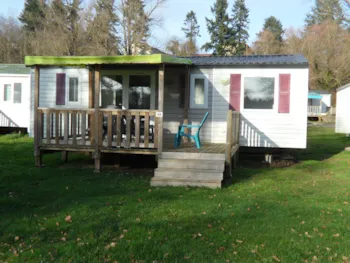 Mietunterkunft - Mobilheim 3 Schlafzimmer - Camping Le Rivage Civraisien 
