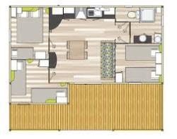 CHALET VANILLE 3 bedrooms - TV — 2