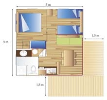 CHALET PILI PILI 2 bedrooms — 2