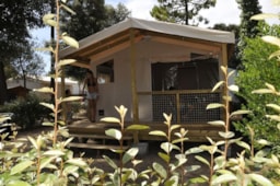 Huuraccommodatie(s) - Ecolodge Sahari 2 Kamers - Camping Le California