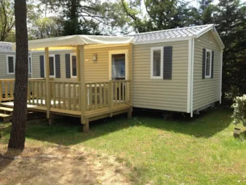 Mietunterkunft - Mobil-Home Confort 3 Zimmer - Terrasse- Tv - Camping Le California
