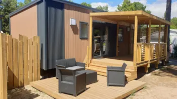 Mietunterkunft - Cottage Trio Premium 3 Bedrooms- Tv- Dishwasher - Camping Le California
