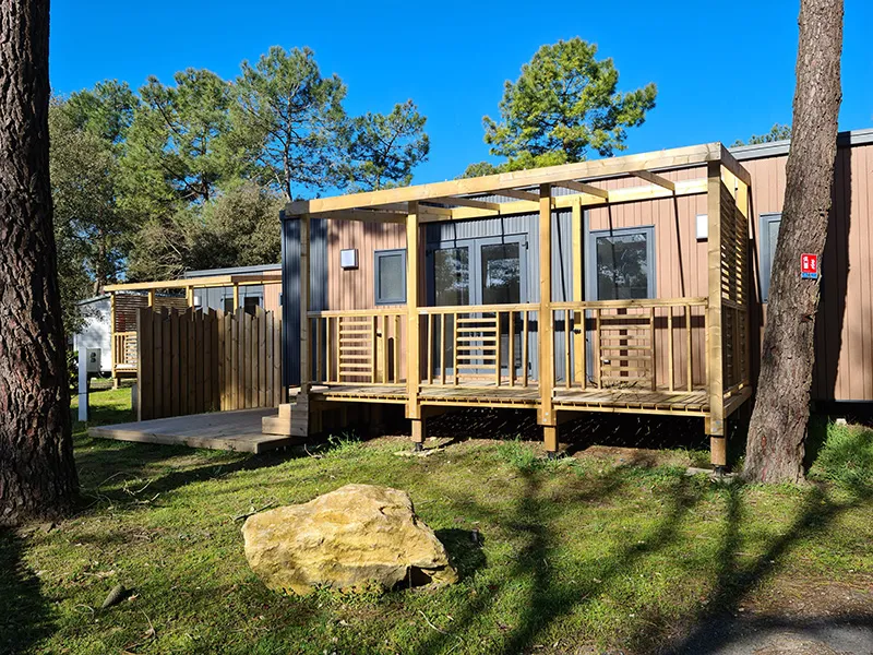 Location - Cottage Duo Premium 2 Chambres - Tv-Lave Vaisselle - Camping Le California