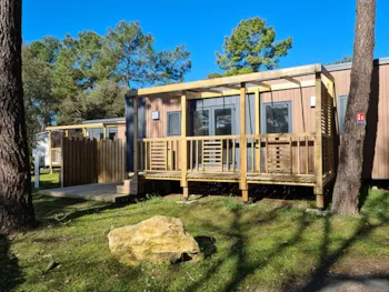 Mietunterkunft - Cottage Duo Premium 2 Bedrooms - Tv- Dishwasher - Camping Le California
