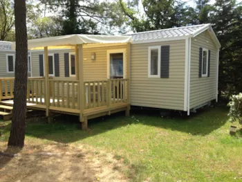 Mietunterkunft - California Trio Dad  3 Bedrooms Tv - Camping Le California