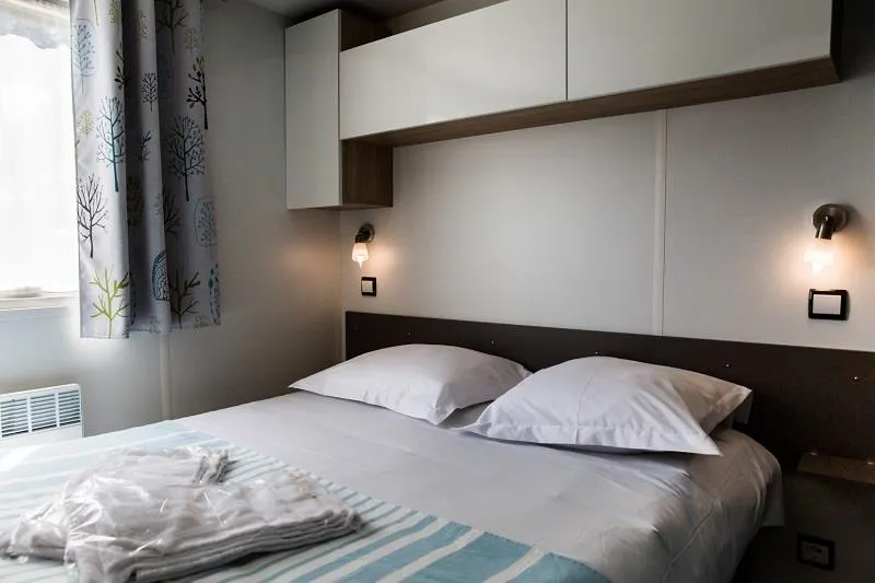 Mobil-Home Privilège 3 Chambres Avec Terrasse En Bois Semi Couverte