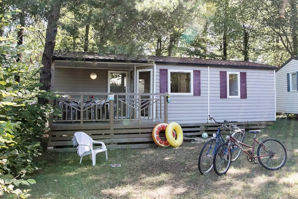 Mietunterkunft - Mobilheim Access 3 Schlafzimmern - Camping Eden Villages Palmyre Loisirs