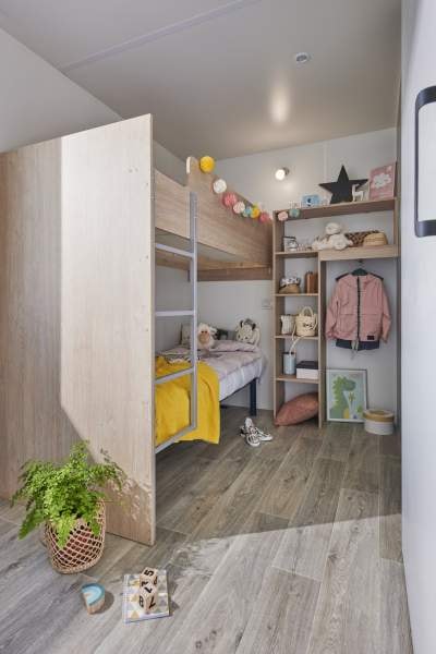 Mobil-home Confort PMR (Personne à mobilité réduite) 2 chambres avec terrasse