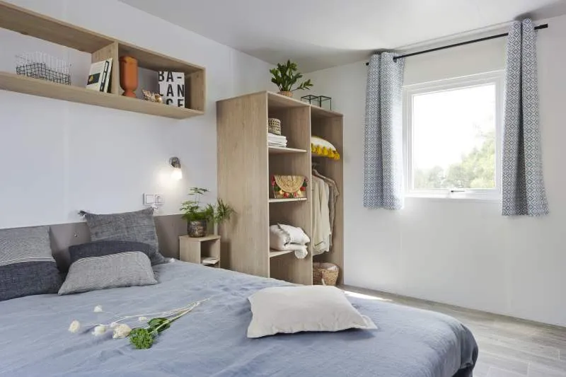 Mobil-Home Confort Pmr (Personne À Mobilité Réduite) 2 Chambres Avec Terrasse