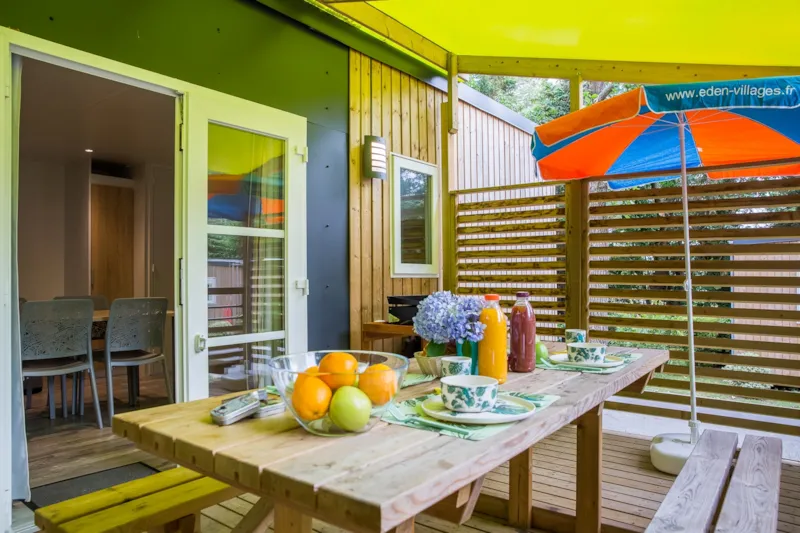 Mobil-Home Privilège 2 Chambres Avec Terrasse