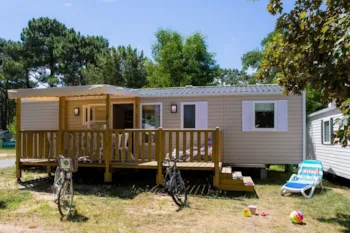 Huuraccommodatie(s) - Stacaravan Privilège  4 Slaapkamers 2 Badkamers - Camping Eden Villages Palmyre Loisirs