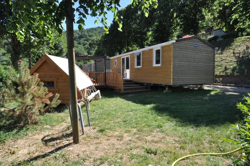 Confort Plus 3Ch Lv Tv Wifi Terrasse Mini-Chalet Bois 2P