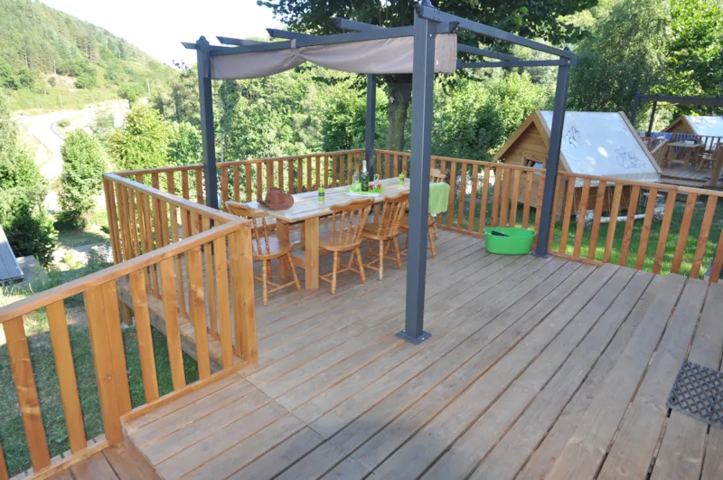 Confort Plus 2Ch Tv Lv Wifi Terrasse Mini-Chalet Bois 2 Pers