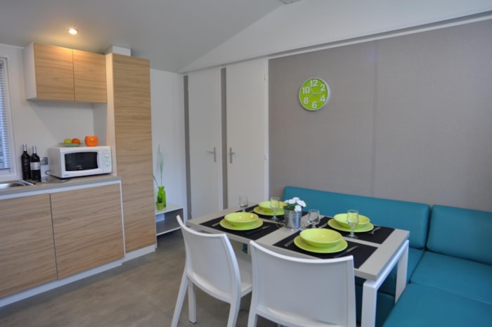 Mobil-Home Pionnier, 2 Chambres, 4 Personnes,