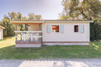 Mietunterkunft - Chalet Edelweiss - Camping de la Croze