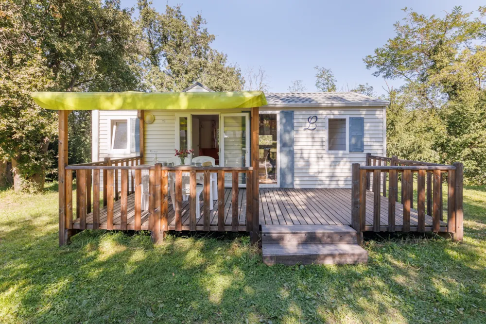 Location - Mobil Home 2 Ch Détente Louisiane - Camping de la Croze